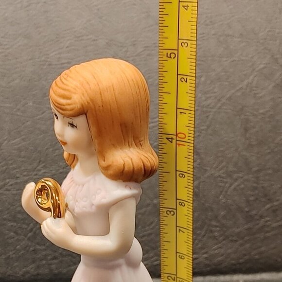 Enesco Growing Up Girls “Age 9” Porcelain Figurine - Picture 6 of 6